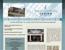 Tablet Screenshot of innovationcenterofvt.com